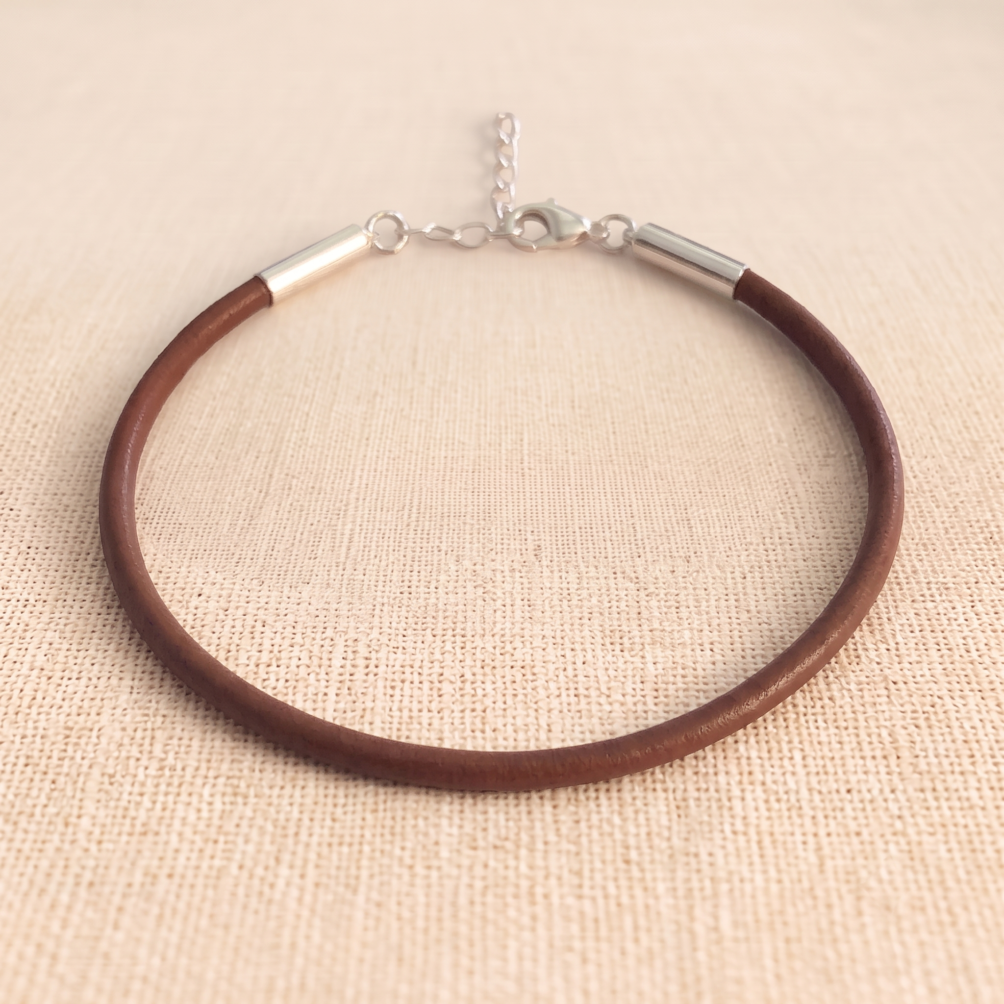 The Nexus Slim Leather Cord Bracelet – Espresso Edition